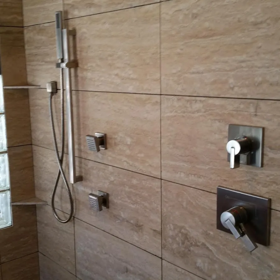 Shower fixture installation for Water Heater Replacement in Meridian